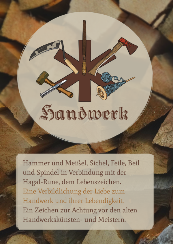 Handwerk - Einkaufstasche – Bild 2