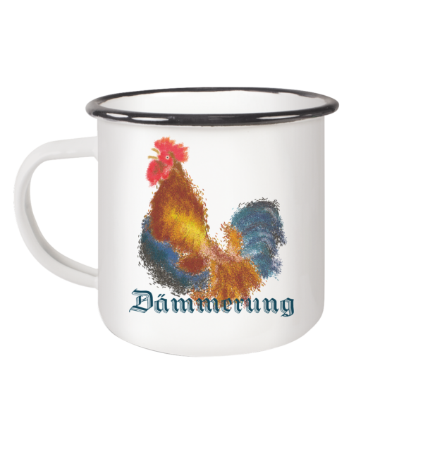 Dämmerung - Emaille Tasse – Bild 2