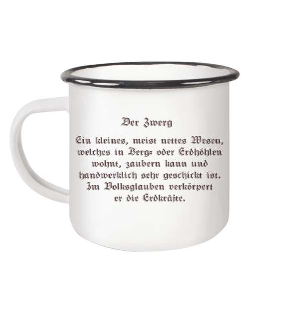 Erdkraft - Emaille Tasse – Bild 2