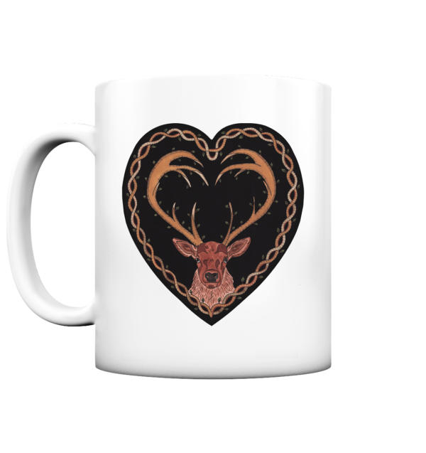 Hirsch - Tasse matt – Bild 2