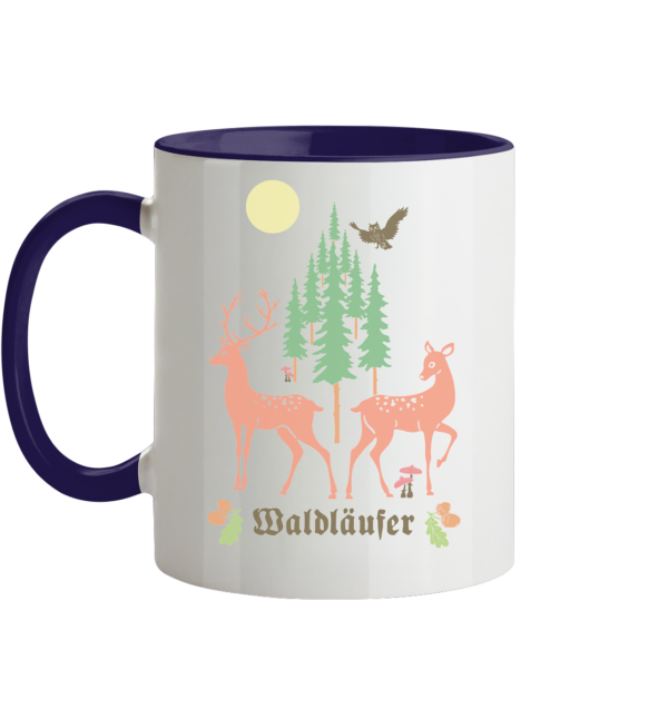 Waldläufer - Tasse zweifarbig – Bild 6