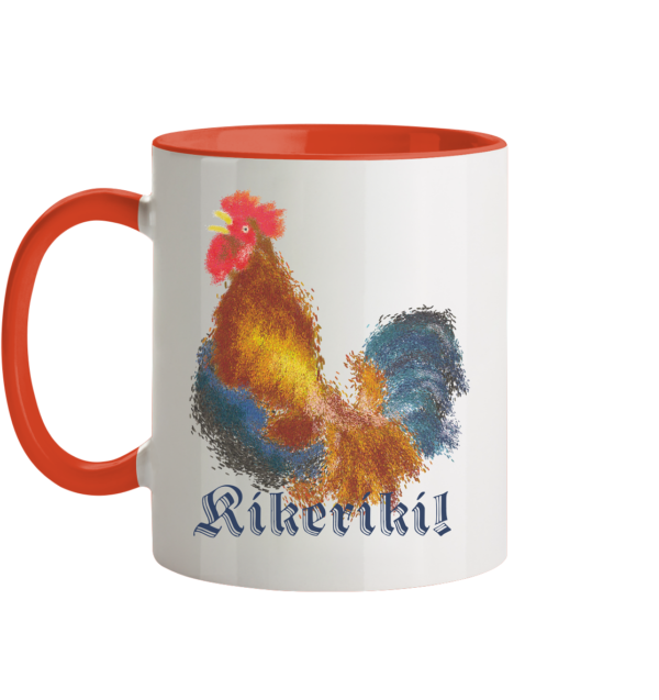 Kikeriki - Tasse zweifarbig – Bild 10