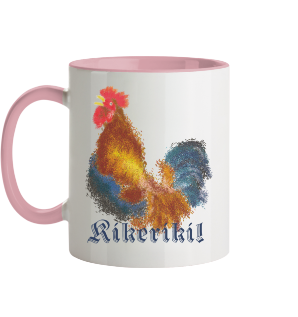 Kikeriki - Tasse zweifarbig – Bild 4