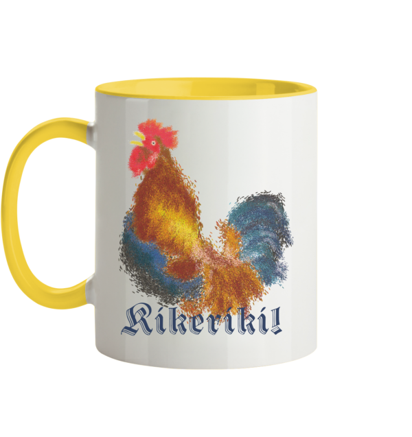 Kikeriki - Tasse zweifarbig – Bild 8