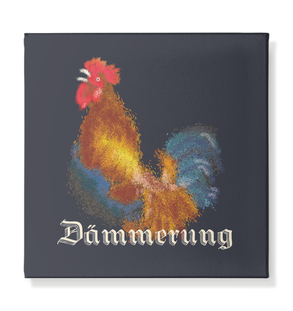 Dämmerung - Leinwand 30x30cm