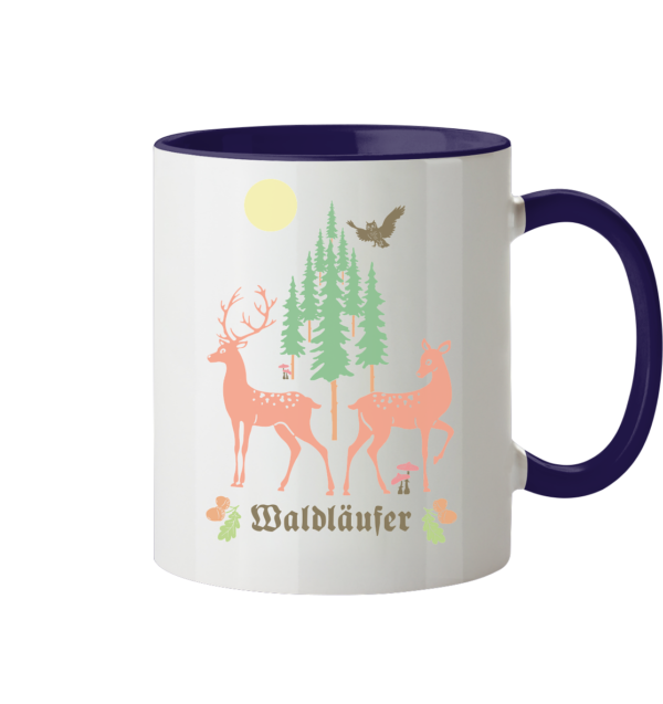 Waldläufer - Tasse zweifarbig – Bild 5