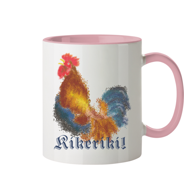 Kikeriki - Tasse zweifarbig – Bild 3