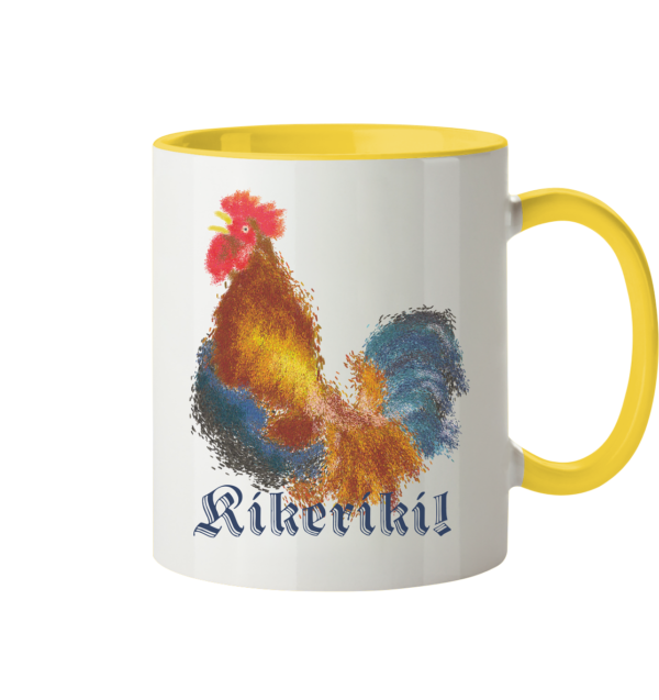 Kikeriki - Tasse zweifarbig – Bild 7